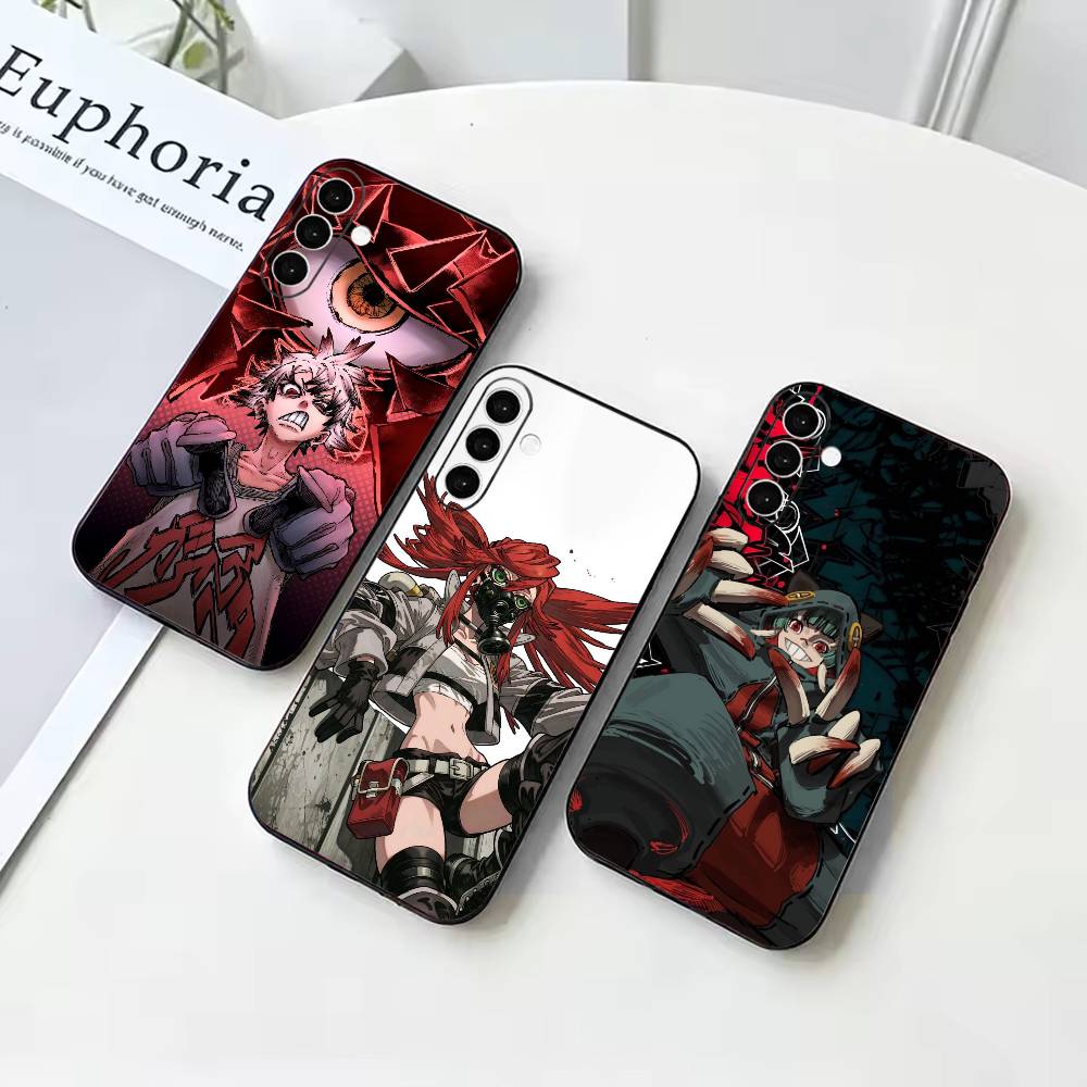 Phone Cases - Casing ponsel silikon lembut berwarna hitam
