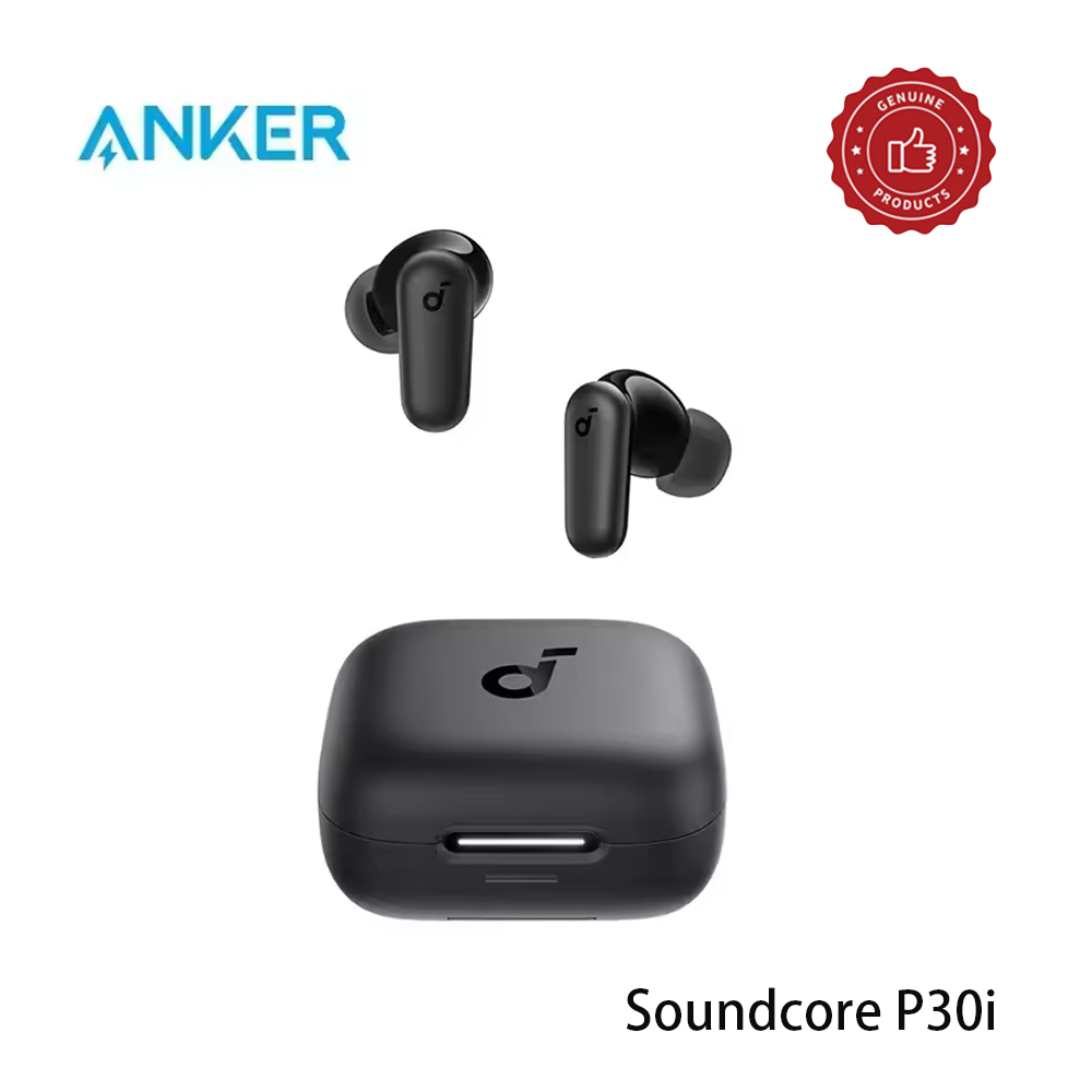 Earphones - Earphone Bluetooth Anker Soundcore P30i dengan