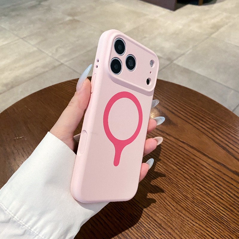 Liquid Silicone Magnetic Phone Case - Silikon Cair Mewah Halus untuk Casing