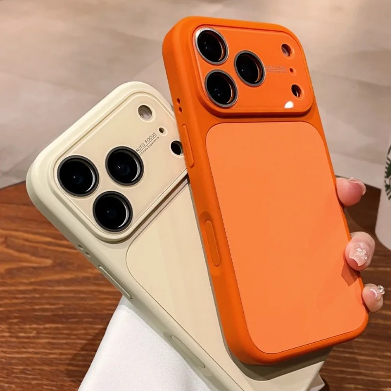 Liquid Silicone Magnetic Phone Case - Casing Silikon Cair Warna Solid Matte