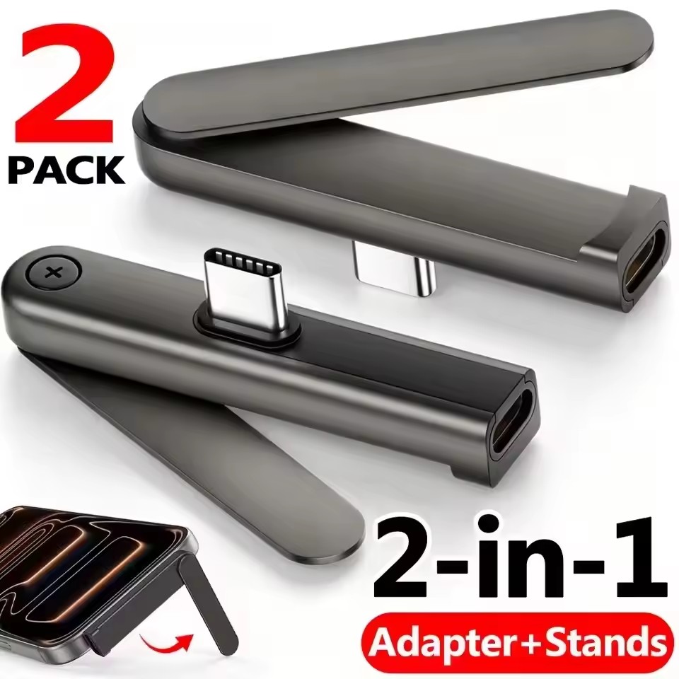 Phone Stands - 2/1PCS Adaptor Lipat USB C ke