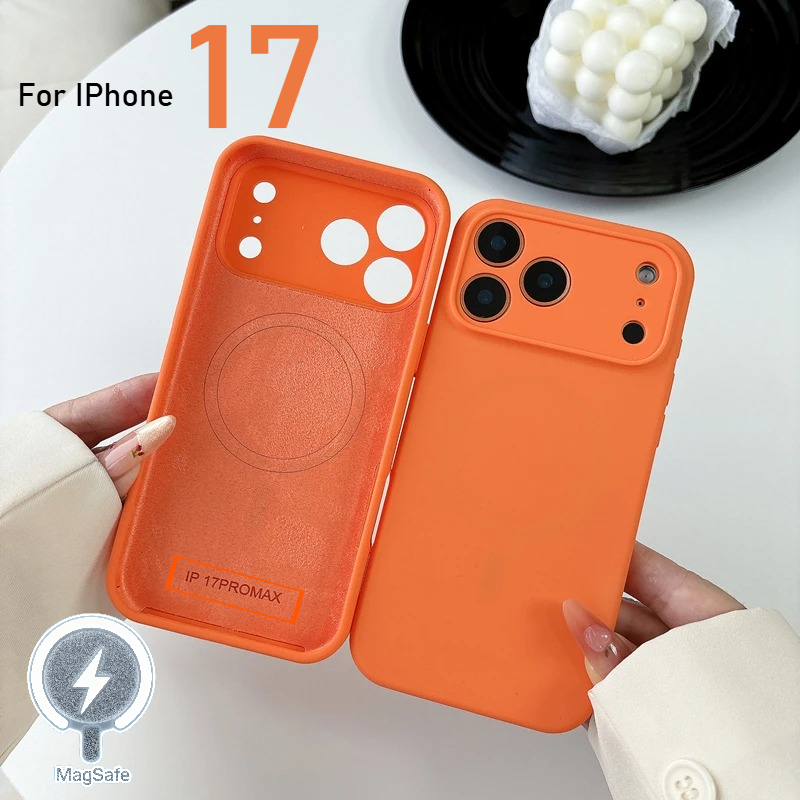Liquid Silicone Magnetic Phone Case - Casing Ponsel Silikon Cair Resmi Warna
