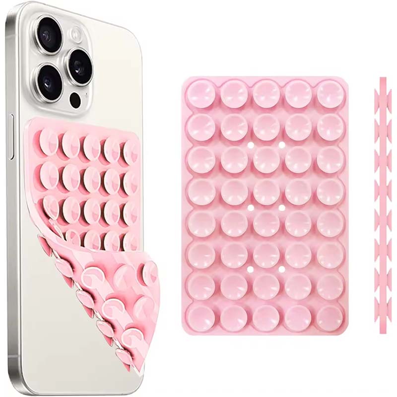 Phone Cases - Penyangga Ponsel dengan Cangkir Hisap Silikon