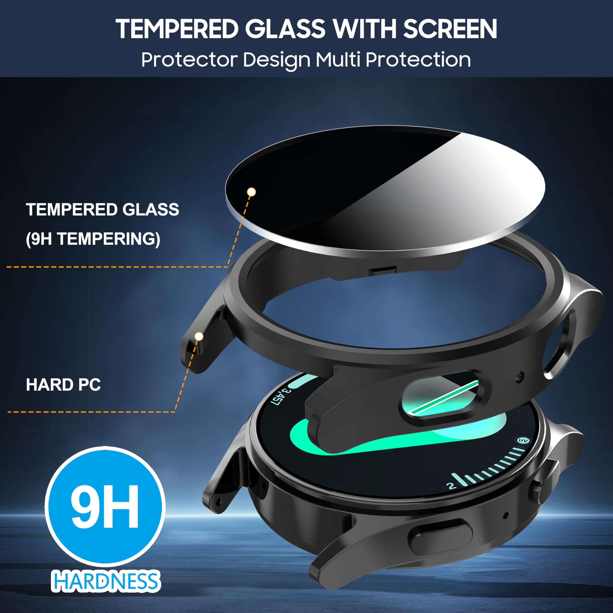 Casing kaca Tempered + casing  - Anti Spy Privacy Glass Case ulasan dan harga