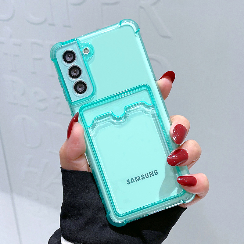 Casing ponsel bening dompet ta - Clear Shockproof Bumper Case ulasan dan harga