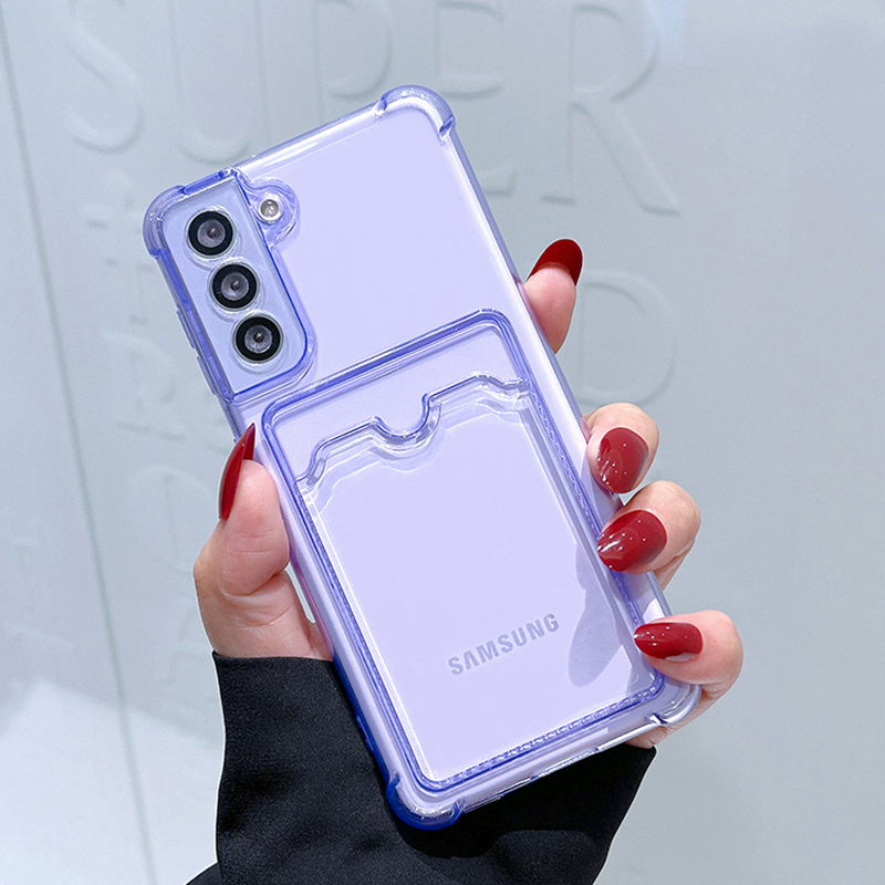 Casing ponsel bening dompet ta - Clear Shockproof Bumper Case ulasan dan harga