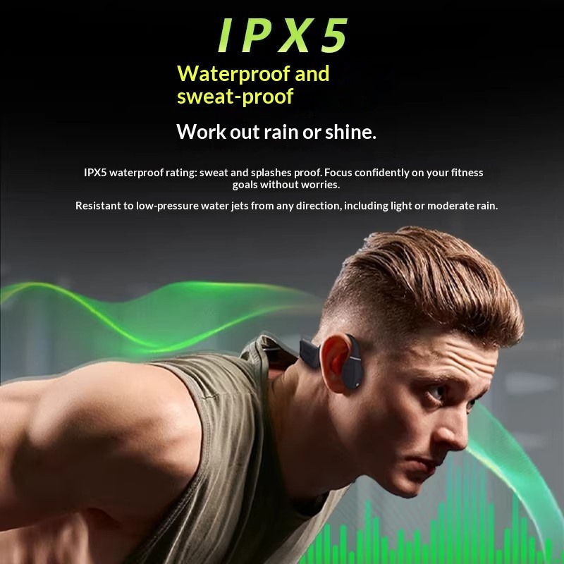 Earphone Konduksi Tulang Anti  - Earphones ulasan dan harga