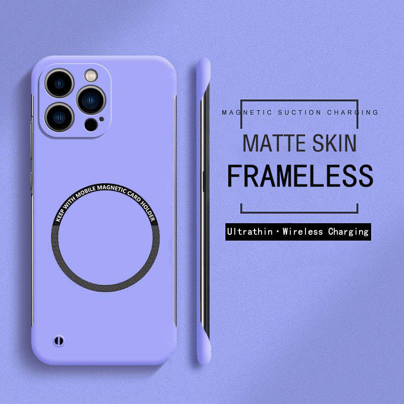 Casing Magnetik Tanpa Bingkai  - Matte Hard Pc Back Case ulasan dan harga