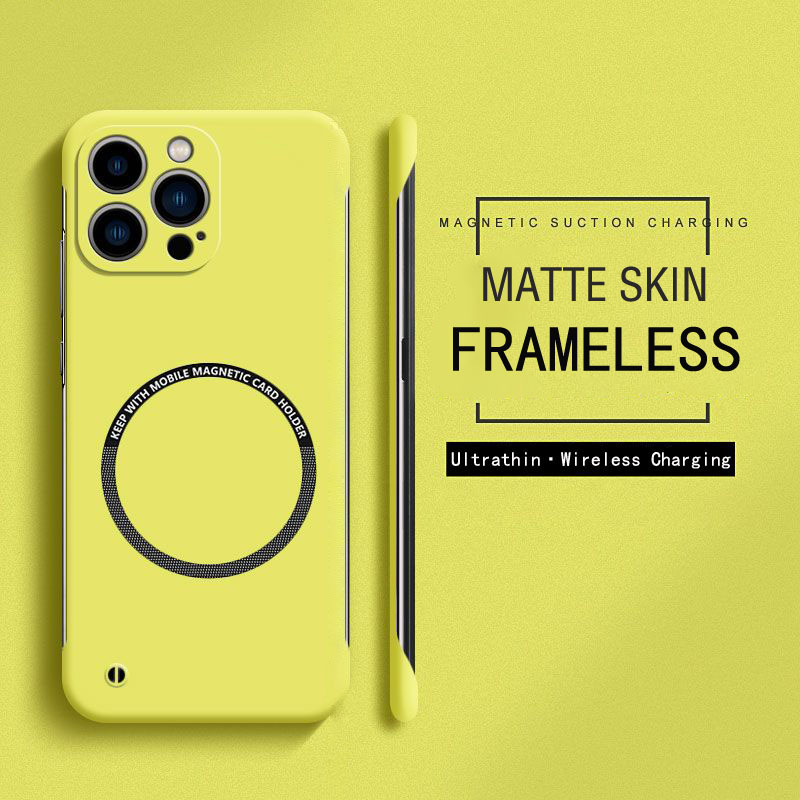 Casing Magnetik Tanpa Bingkai  - Matte Hard Pc Back Case ulasan dan harga