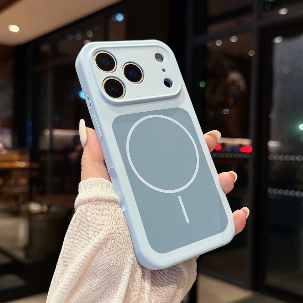 Casing Ponsel Magnetik Silikon - Liquid Silicone Magnetic Phone Case ulasan dan harga