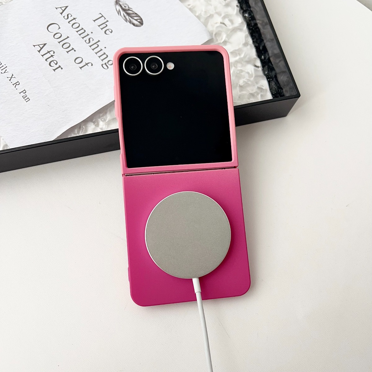 Casing Ponsel Magnetik Silikon - Liquid Silicone Magnetic Phone Case ulasan dan harga
