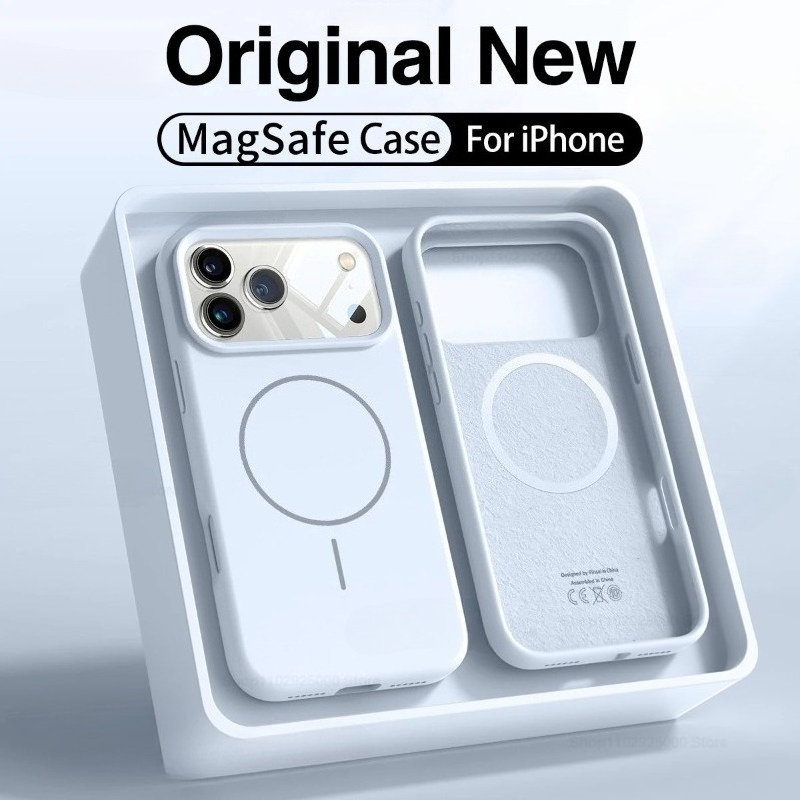 18 ProMax Magnetic Original Li - Liquid Silicone Magnetic Phone Case ulasan dan harga