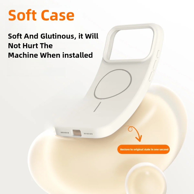18 ProMax Magnetic Original Li - Liquid Silicone Magnetic Phone Case ulasan dan harga