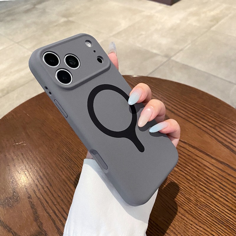 Silikon Cair Mewah Halus untuk - Liquid Silicone Magnetic Phone Case ulasan dan harga