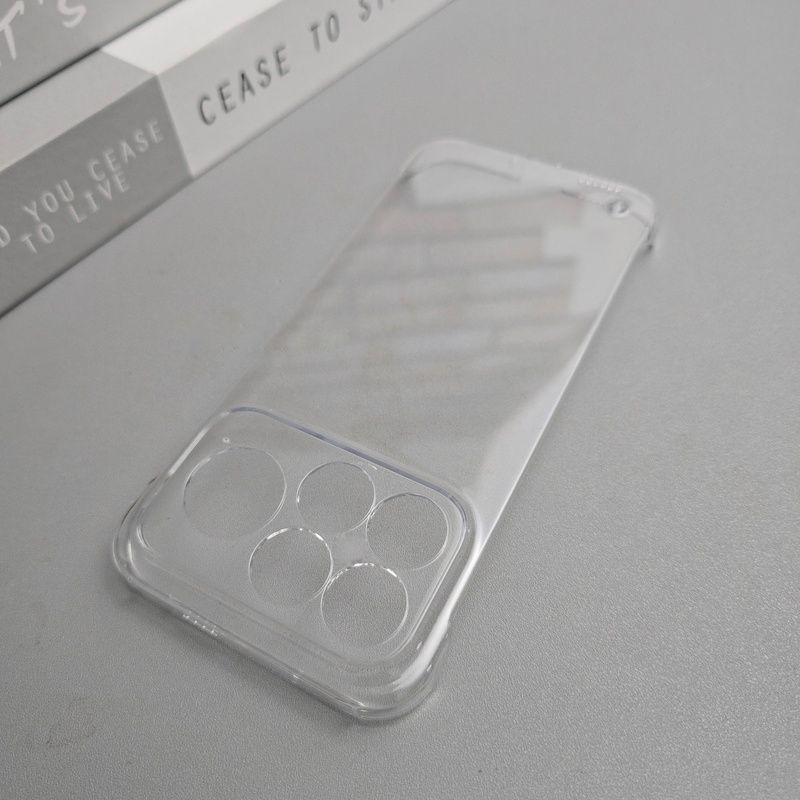Casing Ponsel Plastik Keras PC - Ultra Thin Frameless Phone Cover ulasan dan harga