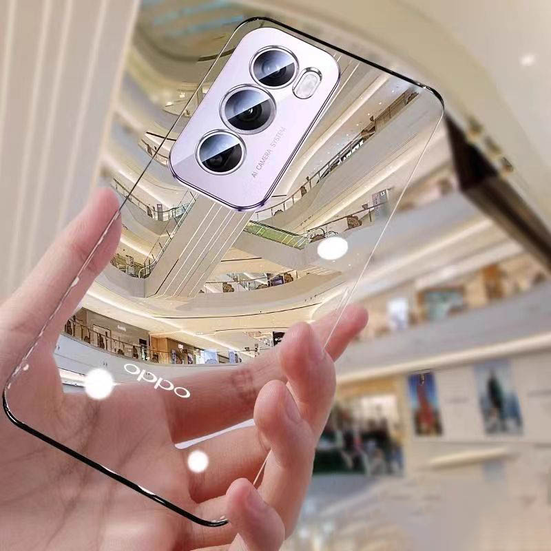 Casing ponsel bening Tiongkok  - Ultra Thin Frameless Phone Cover ulasan dan harga