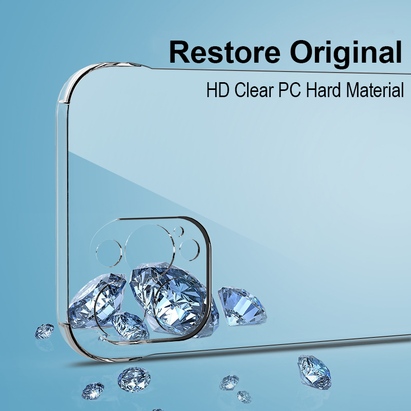 Casing ponsel bening Tiongkok  - Ultra Thin Frameless Phone Cover ulasan dan harga