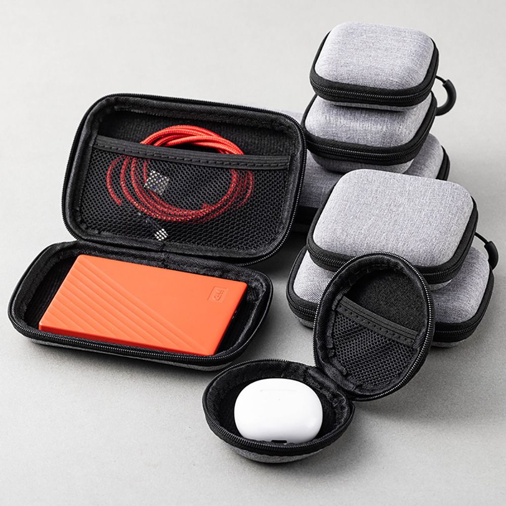 1Pcs Tas Penyimpanan EVA untuk - Earphones ulasan dan harga