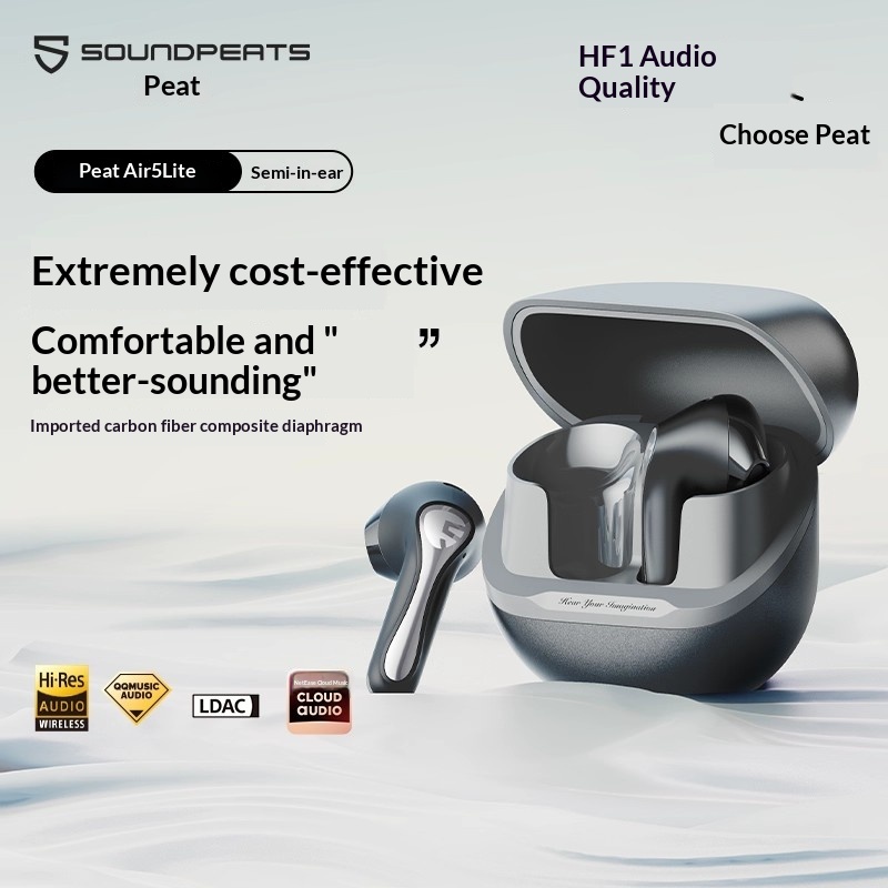SoundPEATS Air5 Lite Earbuds B - Earphones ulasan dan harga
