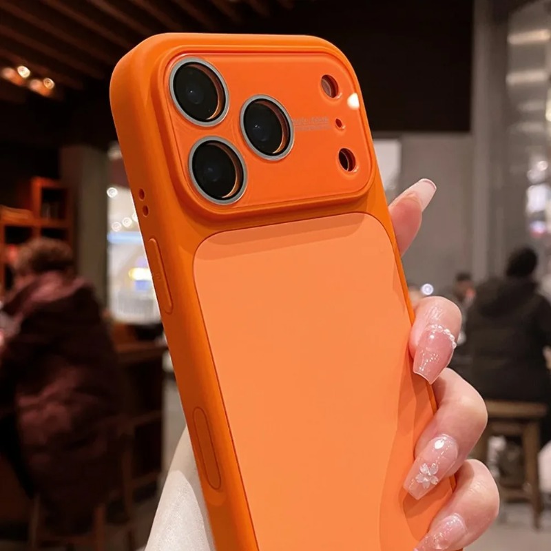 Casing Silikon Cair Warna Soli - Liquid Silicone Magnetic Phone Case ulasan dan harga
