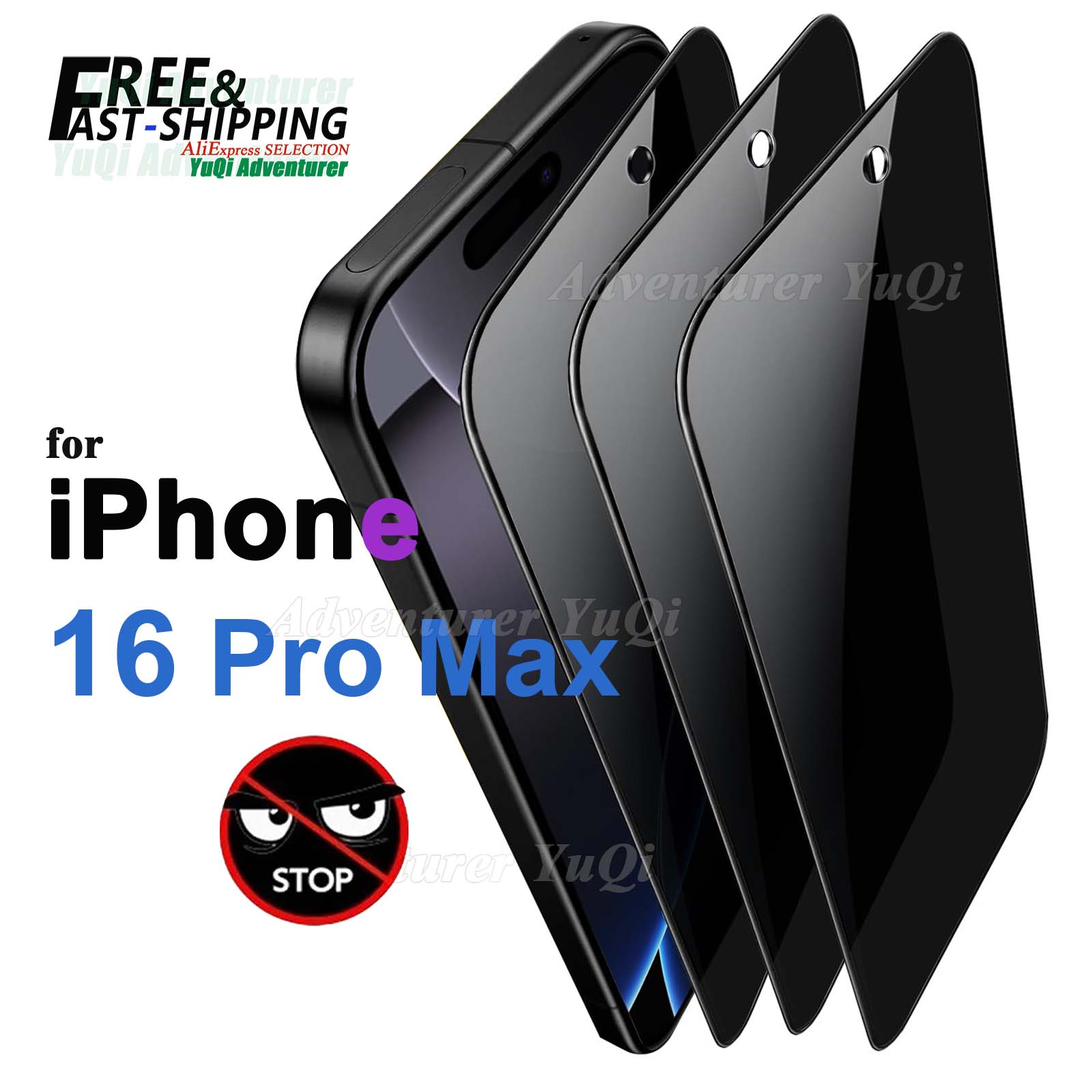 Pelindung layar Anti mata-mata - Anti Spy Privacy Glass Case ulasan dan harga