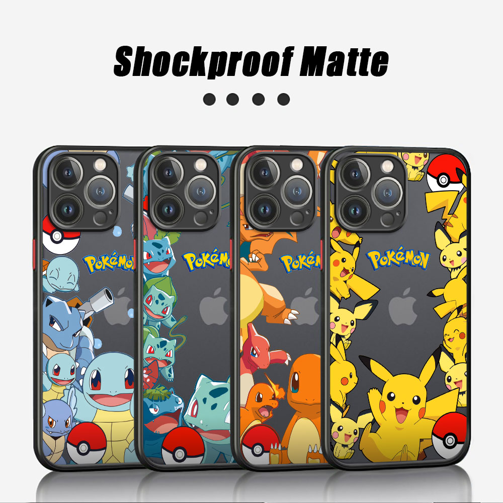 Casing HP Anime kartun Pokemon - Matte Hard Pc Back Case ulasan dan harga