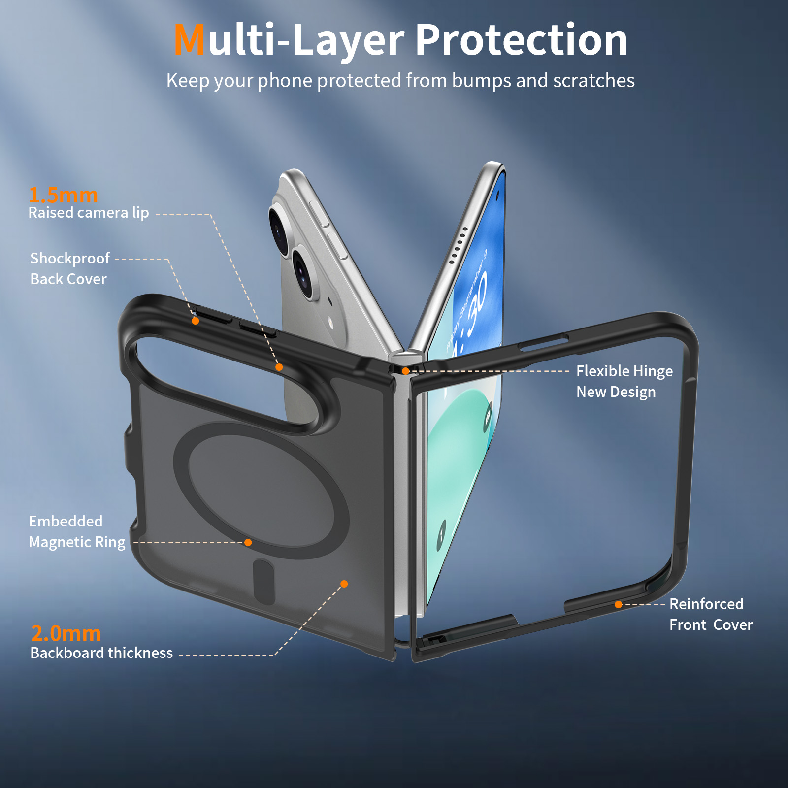 Casing Ponsel Magnetik Ultra T - Screen Protectors ulasan dan harga