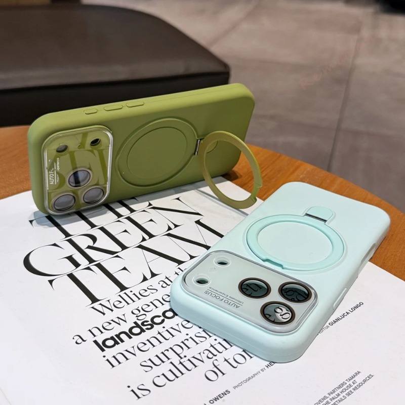 Casing Ponsel Magnetik Silikon - Liquid Silicone Magnetic Phone Case ulasan dan harga