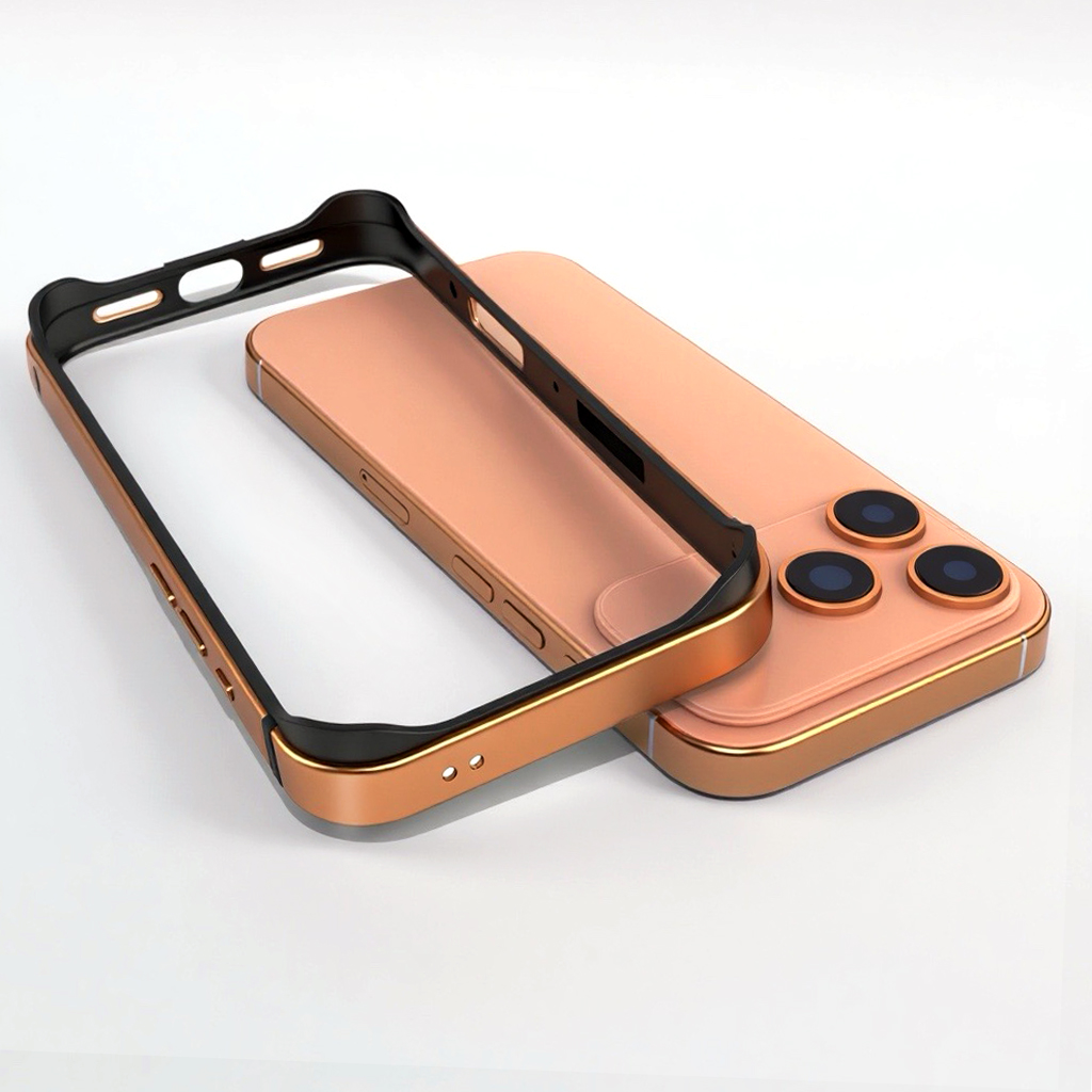 Casing Bumper Logam Untuk iPho - Metal Bumper Aluminum Frame Case ulasan dan harga