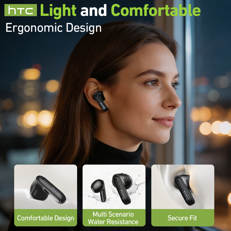 Earbud Gaming Nirkabel hTC Lay - Earphones ulasan dan harga
