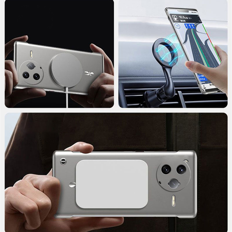 Casing Ponsel Magnetik Tanpa B - Ultra Thin Frameless Phone Cover ulasan dan harga