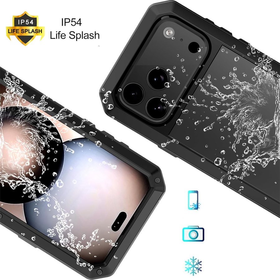 Casing Ponsel Berbahan Logam K - Heavy Duty 360 Full Body Protective Case ulasan dan harga